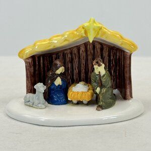 Department 56 Original Snow Village Outdoor Nativity Scene Figurine #51357 3.5"